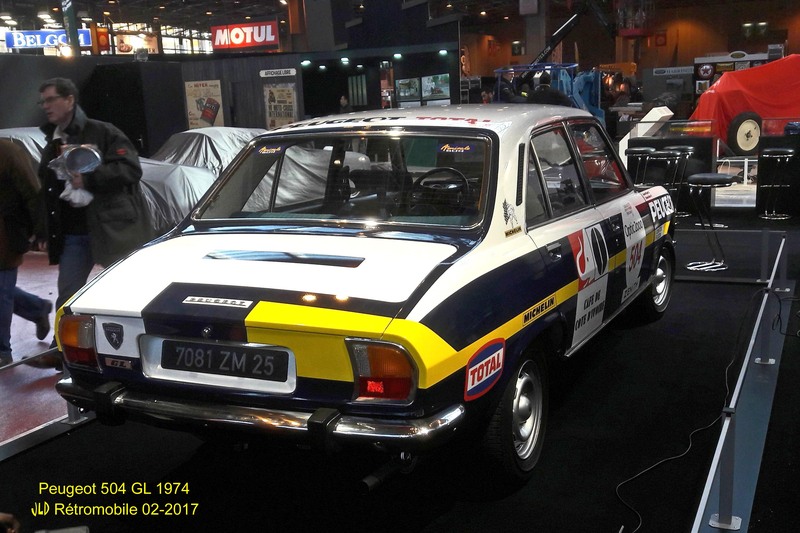 Peugeot 504 GL 1974 Rétromobile 02-2017 ((pour TdF 2017) (1).jpg