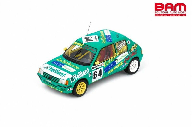 (Spark 100SPA15 Oa) 205 GTI #64 Schwilden_Delporte_Van-de-Berkt - 24H Spa 1997.jpg
