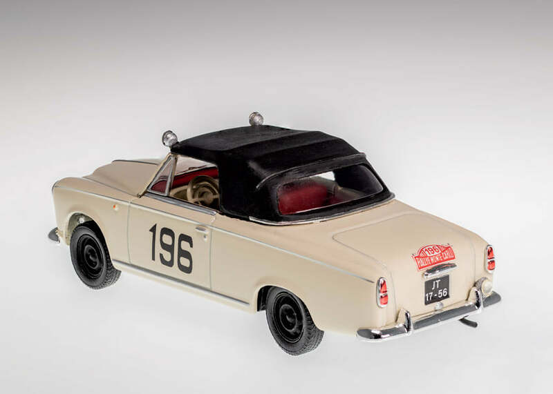 (Monte-Model-Mania MMMDV068 Johann J. Luetscher Norev_base Ob) 403 cabriolet #196 Marinho-JF_MJ - Monte-Carlo 1961.jpg